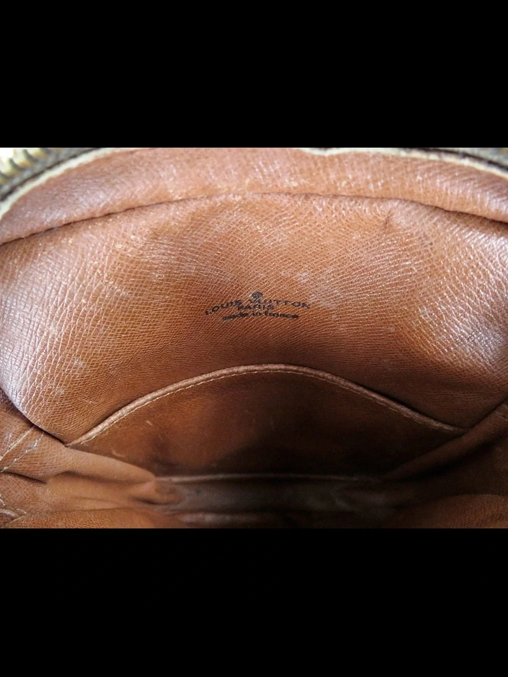 Louis Vuitton Monogram Canvas Messenger Bag in Brown and Tan
